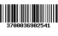 Código de Barras 3700036902541