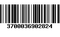 Código de Barras 3700036902824