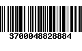 Código de Barras 3700048828884