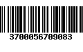 Código de Barras 3700056709083