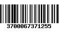 Código de Barras 3700067371255