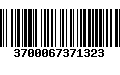 Código de Barras 3700067371323