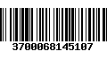 Código de Barras 3700068145107