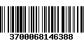 Código de Barras 3700068146388