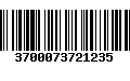 Código de Barras 3700073721235