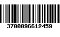 Código de Barras 3700096612459