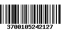 Código de Barras 3700105242127