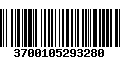 Código de Barras 3700105293280