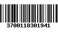 Código de Barras 3700118301941