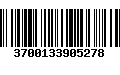 Código de Barras 3700133905278