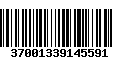 Código de Barras 37001339145591