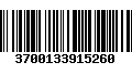 Código de Barras 3700133915260