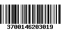 Código de Barras 3700146203019