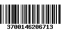 Código de Barras 3700146206713