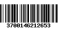 Código de Barras 3700146212653