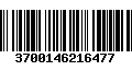 Código de Barras 3700146216477