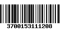 Código de Barras 3700153111208