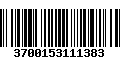 Código de Barras 3700153111383