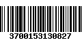 Código de Barras 3700153130827