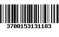 Código de Barras 3700153131183