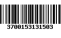 Código de Barras 3700153131503