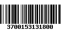 Código de Barras 3700153131800