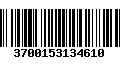 Código de Barras 3700153134610