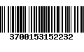 Código de Barras 3700153152232