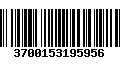 Código de Barras 3700153195956