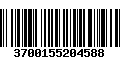 Código de Barras 3700155204588