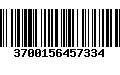 Código de Barras 3700156457334