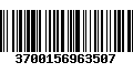 Código de Barras 3700156963507