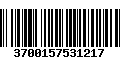 Código de Barras 3700157531217