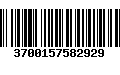 Código de Barras 3700157582929