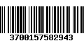 Código de Barras 3700157582943