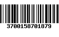 Código de Barras 3700158701879