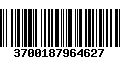 Código de Barras 3700187964627