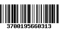 Código de Barras 3700195660313