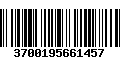 Código de Barras 3700195661457