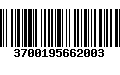 Código de Barras 3700195662003