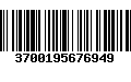 Código de Barras 3700195676949