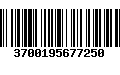 Código de Barras 3700195677250