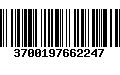 Código de Barras 3700197662247