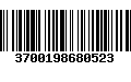 Código de Barras 3700198680523