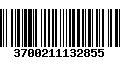 Código de Barras 3700211132855