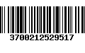 Código de Barras 3700212529517