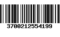 Código de Barras 3700212554199