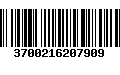 Código de Barras 3700216207909