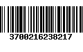 Código de Barras 3700216238217