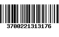 Código de Barras 3700221313176